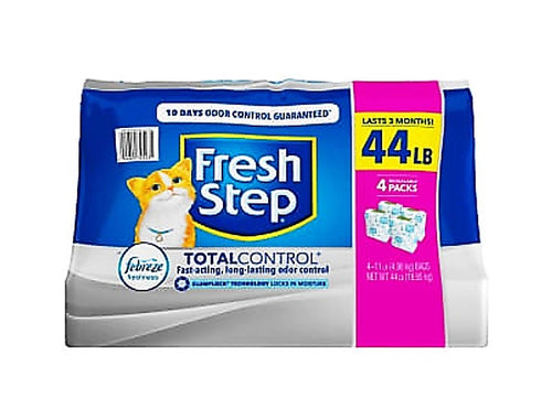 Arena para Gato Fresh Step con 4 pzas de 4.98 Kg - ZK