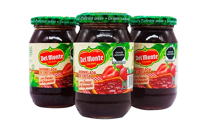 Caja Mermelada de Fresa Del Monte 270G/24P - SCG