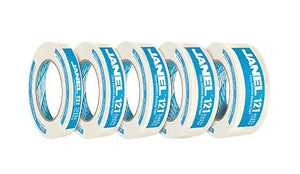 Masking tape 121 Janel de 12 mm x 50 m, 1 caja /72 pzas - SCG