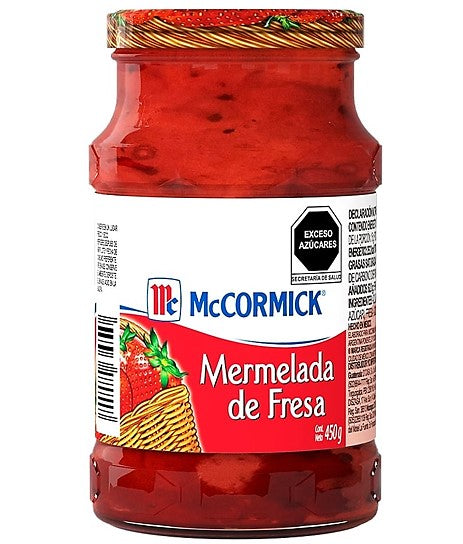 Caja Mermelada McCormick Fresa 450G/12P - CSG