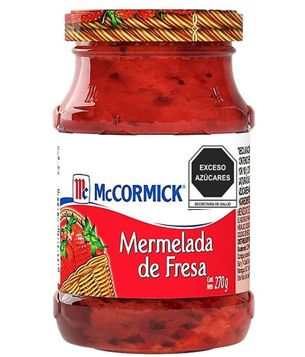 Caja Mermelada Mccormick Fresa 270G/24P - SCG