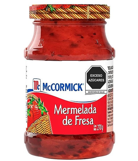 Caja Mermelada Mccormick Fresa 270G/24P