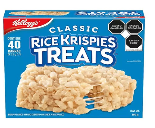 Barra de Arroz Rice Krispies Treats Sabor Vainilla 22G/40P - KOZ