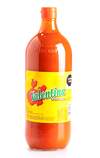 Caja Salsa Valentina Amarilla 1L/12P