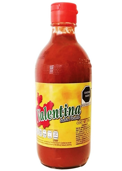Caja Valentina etiqueta amarilla 370m/24p - SCG