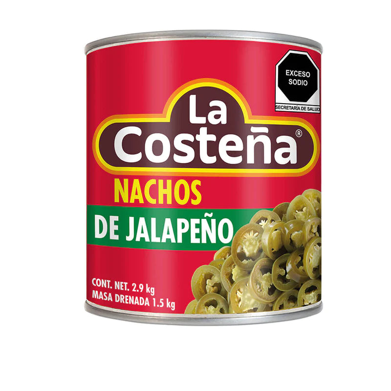 Caja Chiles Nachos Jalapeños 2.8K/6P - SCG