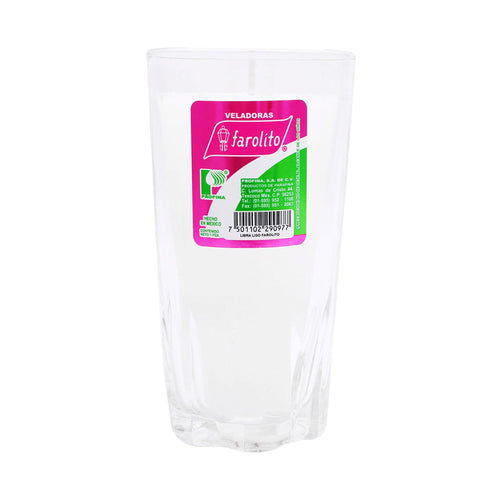 Caja veladora Libra Liso Con Farolito 20P - SCG