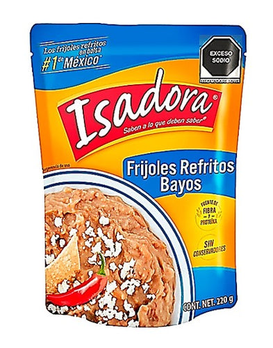 Caja Frijol Isadora Bayo refrito 220G/22P - SCG