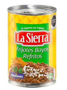 Caja Frijol Bayo Refrito La Sierra 440G/24P