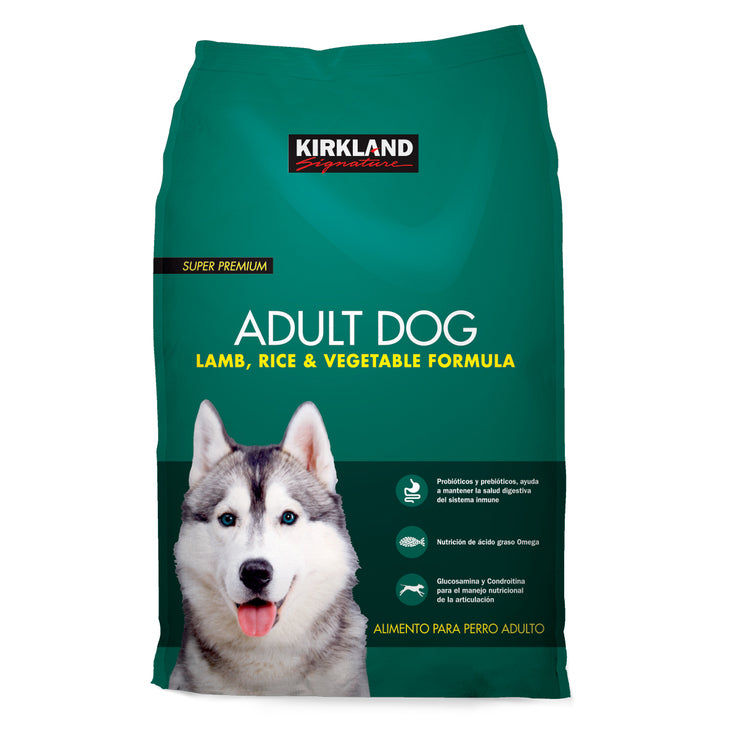 Kirkland Signature alimento para perro adulto coredero y arroz 18.1K - KOZ