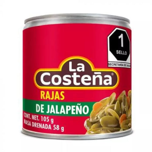 Caja Chile Rajas La Costeña 105G/40P