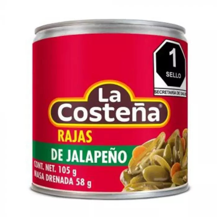 Caja Chile Rajas La Costeña 105G/40P