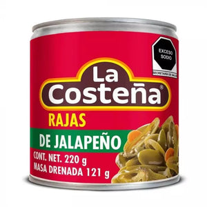 Caja Chiles Rajas La Costeña 220G/48P - SCG