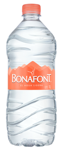 Paquete agua Bonafont 1L/12P