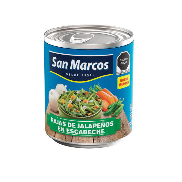Caja Chiles Rajas 215G/24P - SCG