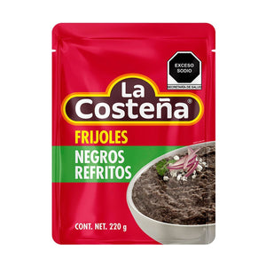 Caja Frijol Negro Refrito Bolsa 220G/12P - SCG