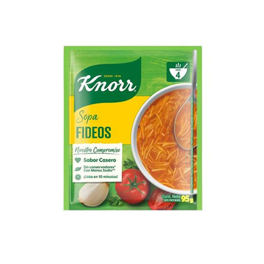 Caja Sopa Knorr fideo 95G/12P