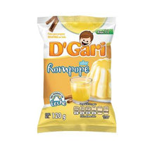 Cargar imagen en el visor de la galería, Caja Gelatina Rompope D´Gari 120G/50P - SCG