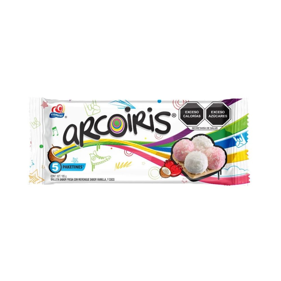 Caja Arcoiris multipack Gamesa 185G/10P - SCG