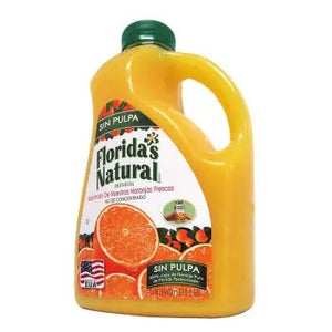 Jugo de Naranja Floridas Natural sin Pulpa 2.63L - ZK