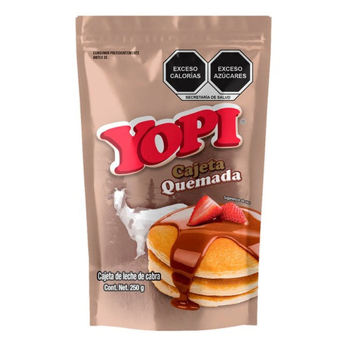 Caja Yopi cajeta quemada 24P/250G - SCG