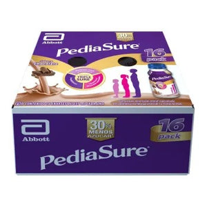 PediaSure Plus Abbott Sabor Chocolate 16 Pzas de 237 Ml - ZK