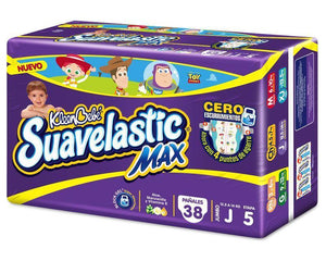 Caja pañales Suavelastic Max Kleen jumbo 4P/38PA