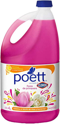 Limpiador Poett Primavera 4L  6 Pzs- SCG