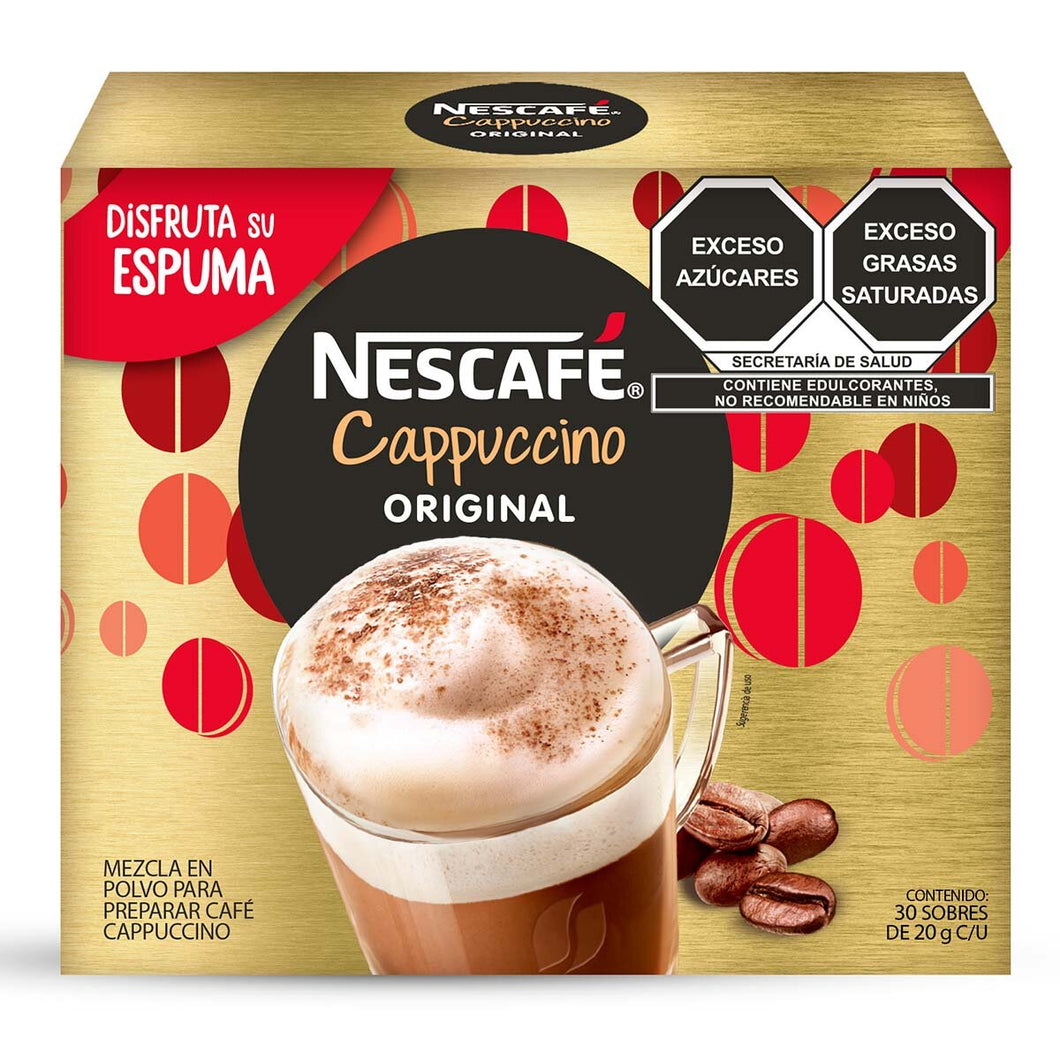 Cappuccino Nescafé Original 30 sobres 20g - KOZ
