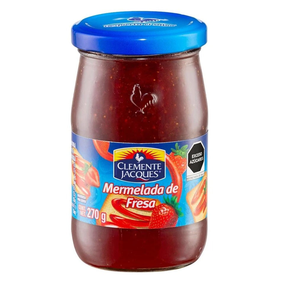 Caja Mermelada de Fresa Clemente Jaques 270G/24P - SCG