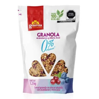 Cereal Granvita Granola sin Azúcar 1.2K - ZK