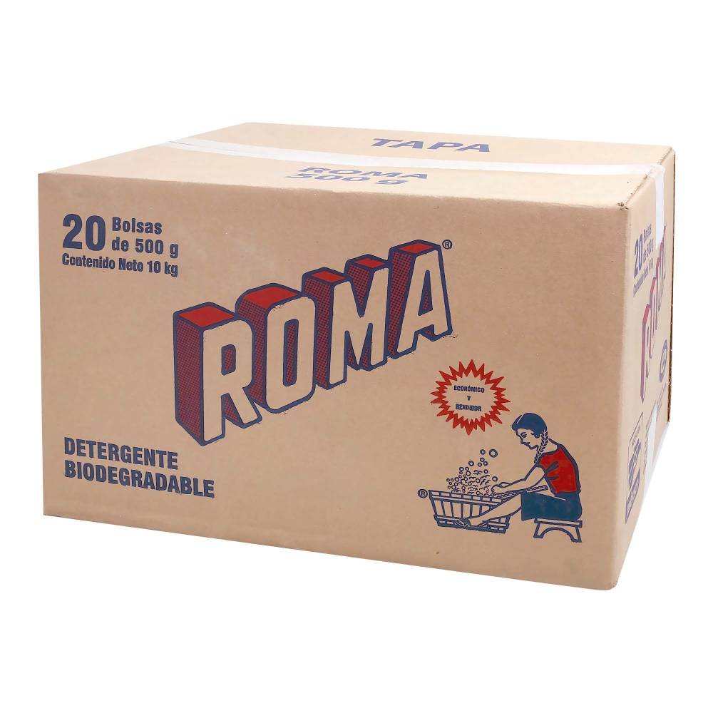 Caja detergente Roma 500g/20b - SCG