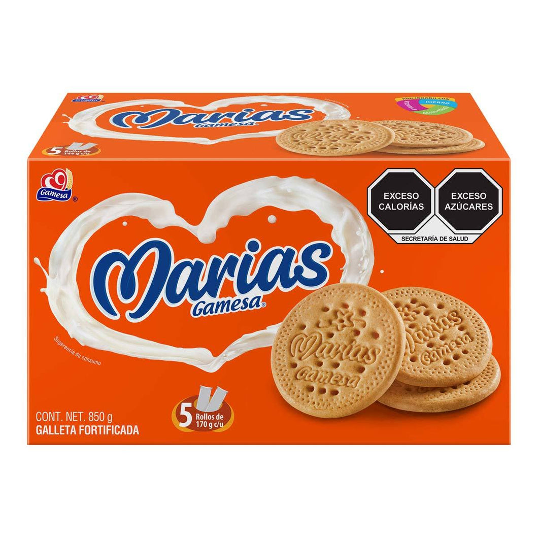 Caja Galletas Maria Gamesa 850G/12P – MayoreoTotal