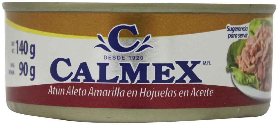 Media caja atún en aceite Calmex 140G/24P