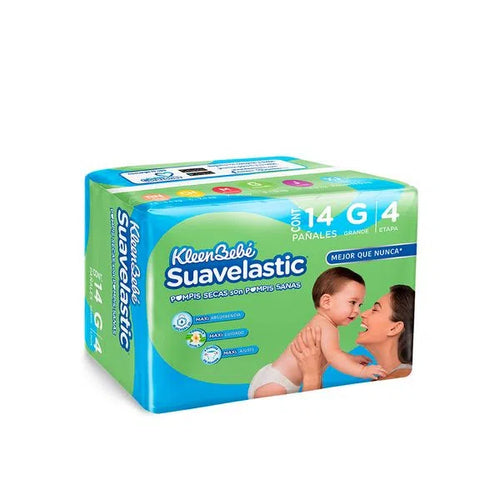 Caja Pañal Suavelastic Max Grande 14P/6B - SCG