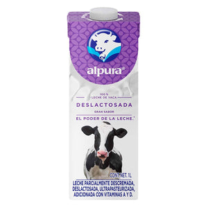 Caja Leche Alpura Deslactosada 1L/12P  - SCG