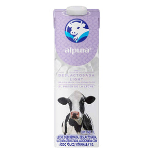 Caja Leche Alpura Deslactosada Light 1L/12P - SCG