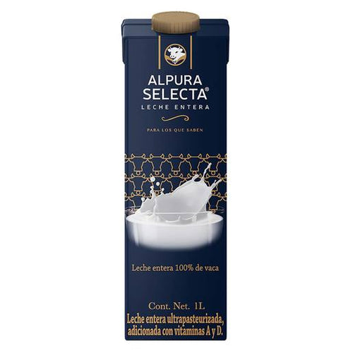 Caja Leche Alpura Selecta 1L/12P