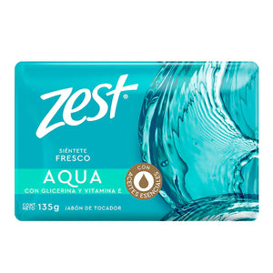 Caja Jabón de Tocador Zest Aqua 135G/72P - SCG