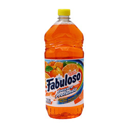 Caja Limpiador Fabuloso Naranja 1L/12P