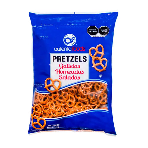 Pretzels galletas horneadas saladas 1K - KOZ