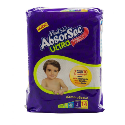 Caja Pañal Absorsec Grande 6C/14P - SCG