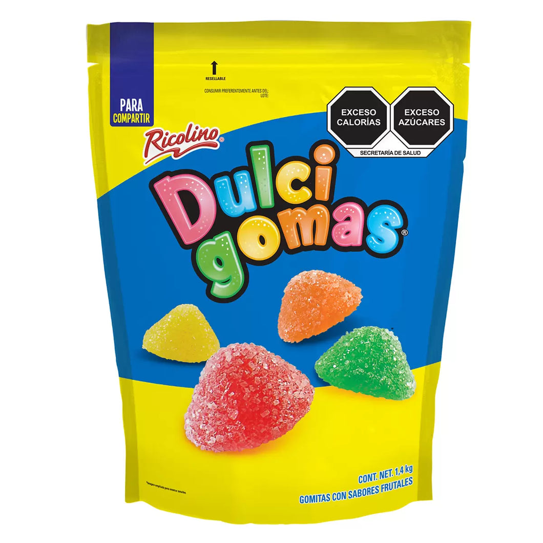 Ricolino Dulcigomas Gomitas con Sabores a Fruta 1.4 kg - KOZ