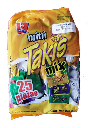 Caja papas Barcel Mix Mini Takis 3EX/25P - SCG