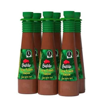 Salsa Picante Búfalo Clásica 6 Pzas de 150 Gr - ZK