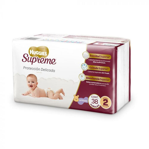 Caja Pañales Huggies Supreme Etapa 2 38P/6 - SCG