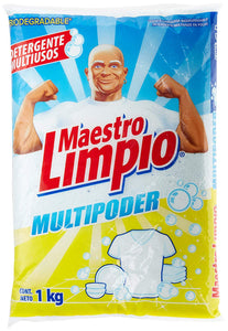 Caja Detergente Multiusos Maestro Limpio Regular 1K/12B