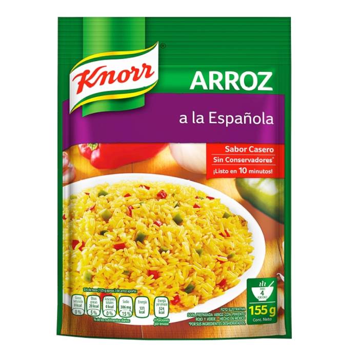 Caja arroz a la Española 155G/12P