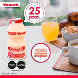 Producto Fermentado Yakult 25 Pzas de 80 Ml - ZK
