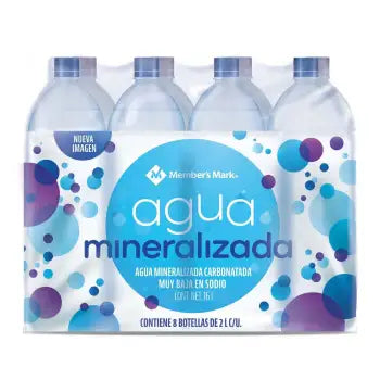 Agua Mineralizada Member´s Mark 8P/2L - ZK